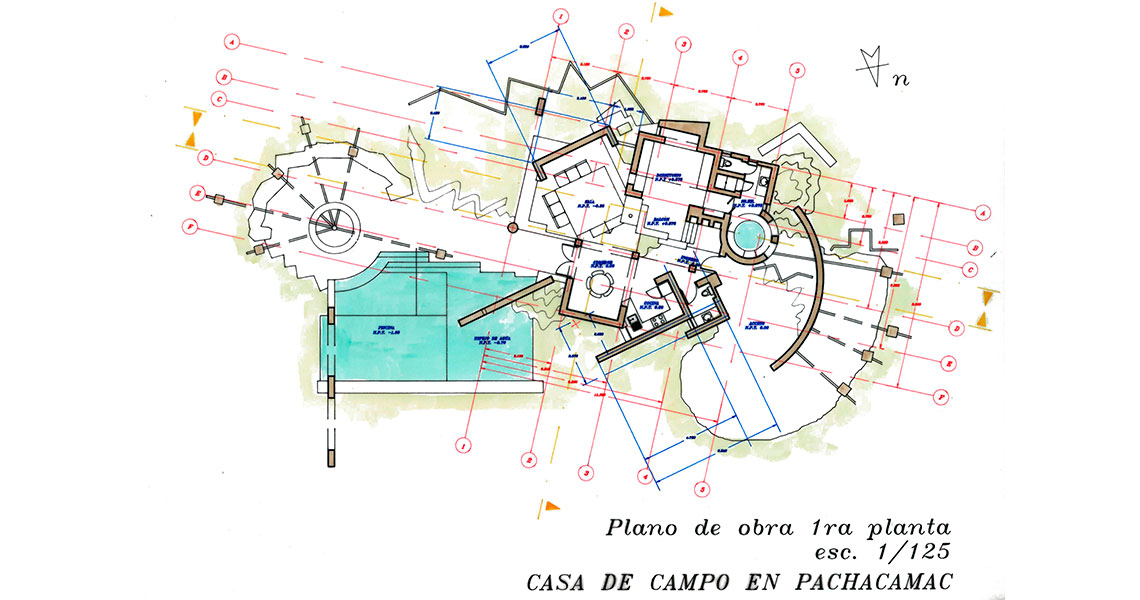 Architecture Houses, E House in Pachacamac