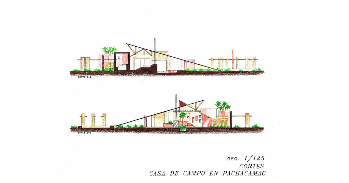 Architecture Houses, E House in Pachacamac