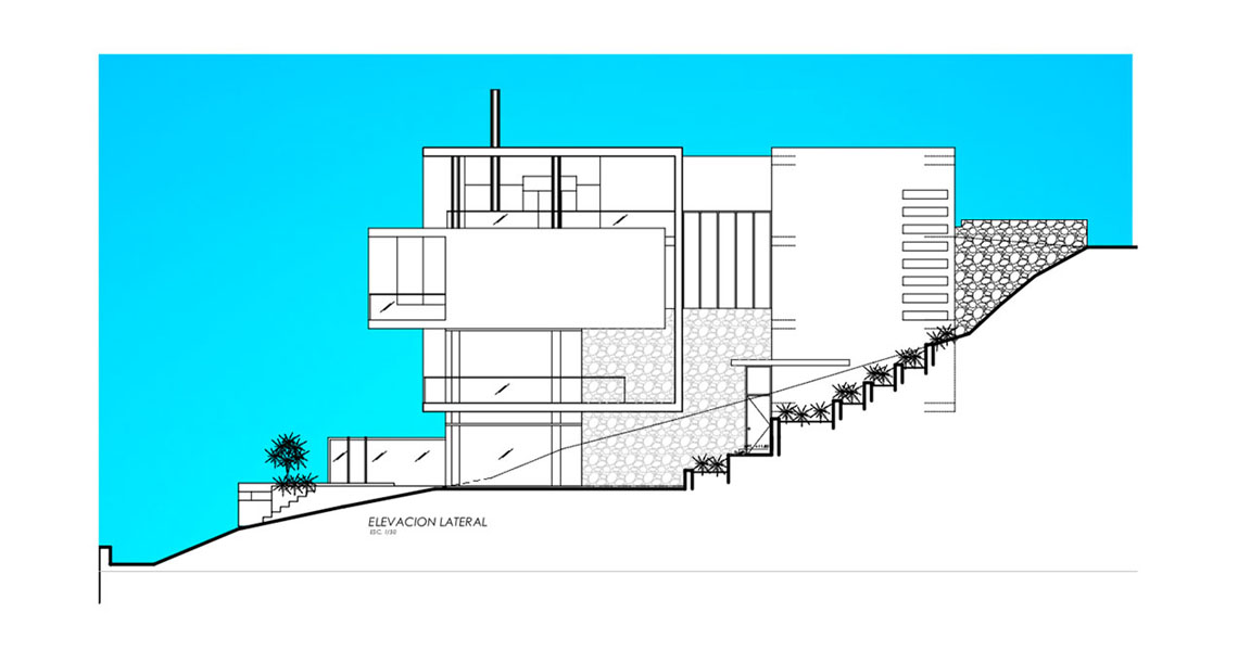 Architecture Houses, 2 Houses in Puerto Fiel