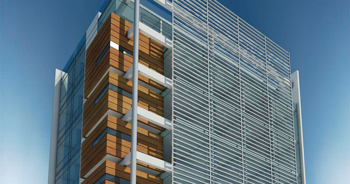 Architecture commercial, Building Apart Hotel
