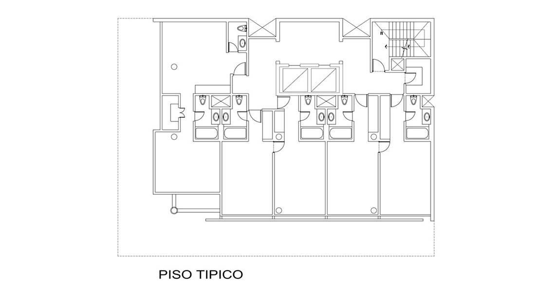 Architecture commercial, Building Apart Hotel