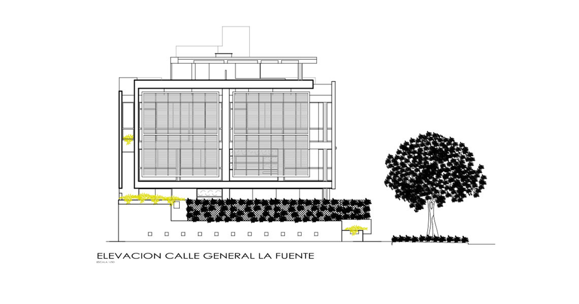 Architecture Multifamily Dwelling, Building Baltazar de La Torre