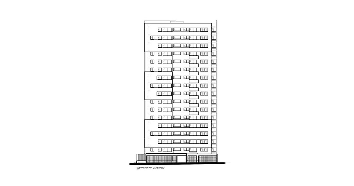 Architecture Multifamily Dwelling, Zela High Rise Building