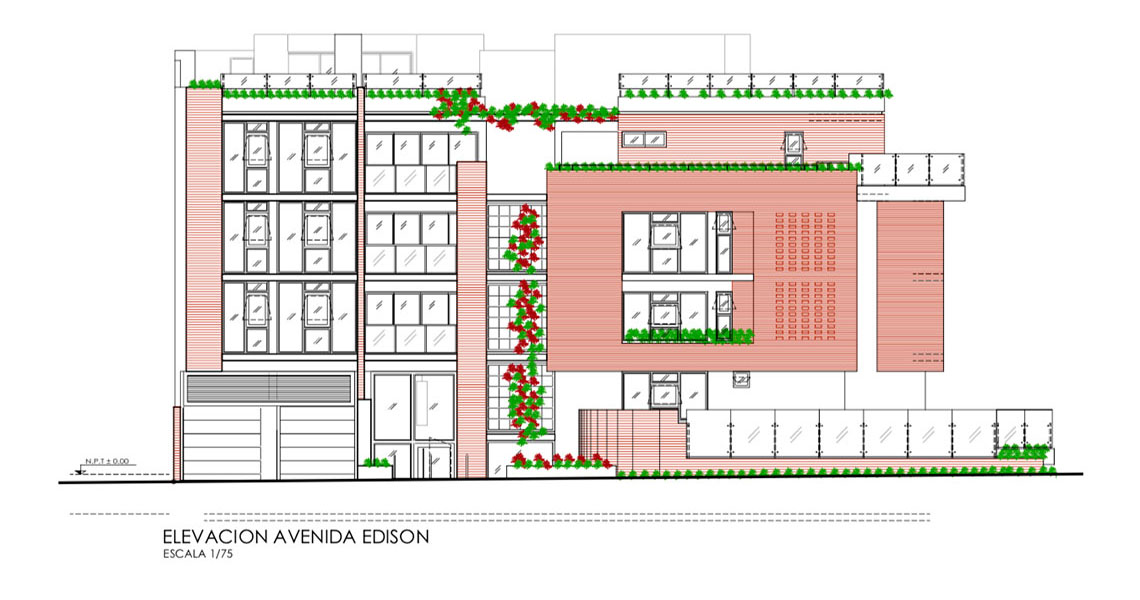 Architecture Multifamily Dwelling, Building Barcelona