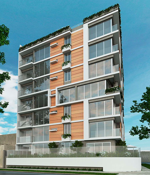 Architecture Multifamily Dwelling, Building San Fernando