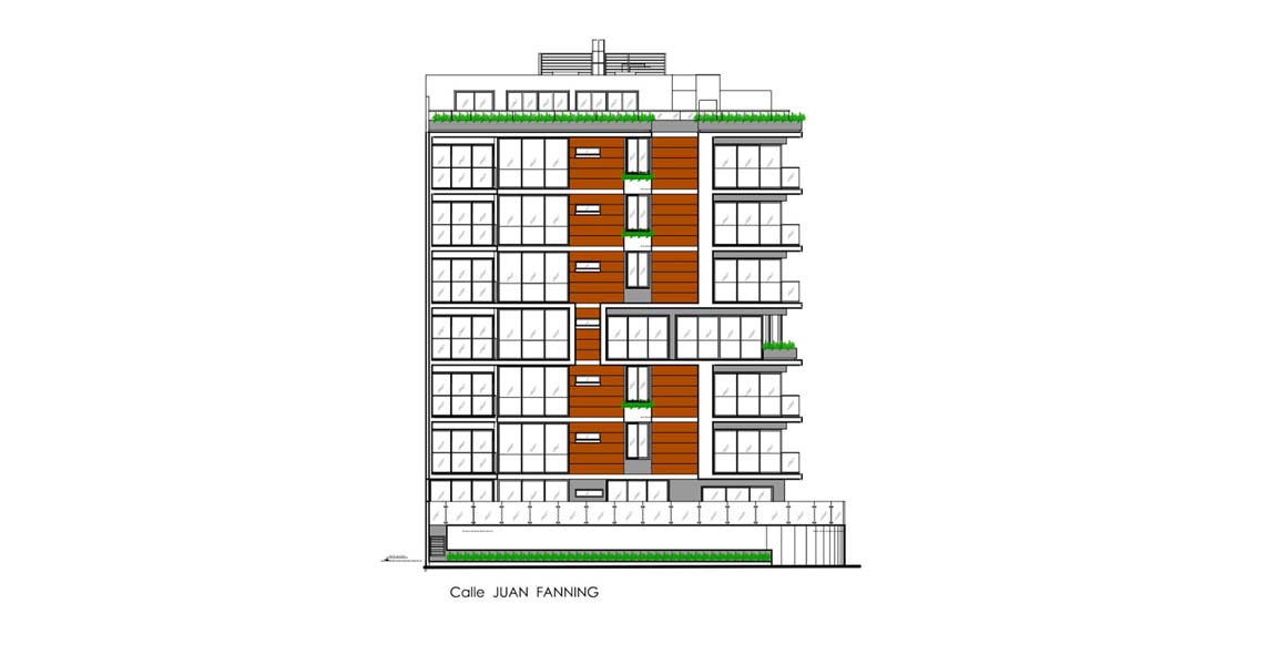 Architecture Multifamily Dwelling, Building San Fernando