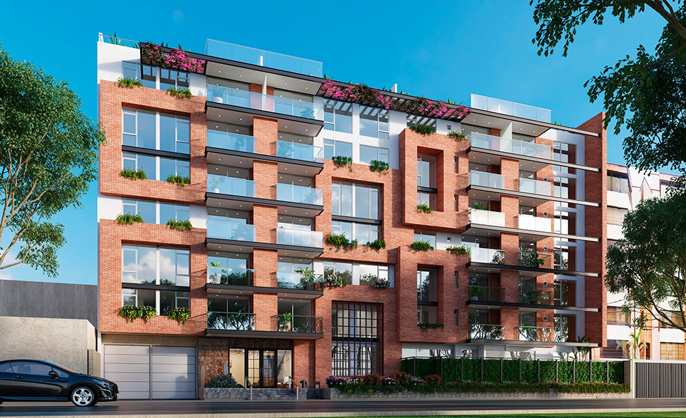 Architecture Multifamily Dwelling,  Building Francia