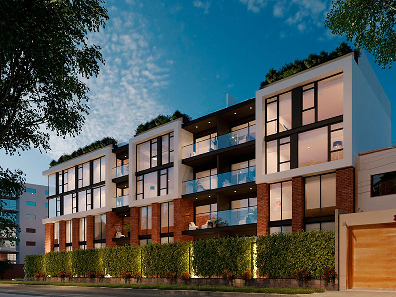 Architecture Multifamily Dwelling, Building Dammert Park