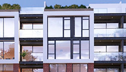 Architecture, Multifamily Dwelling, Building Dammert Park